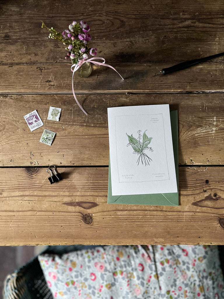 Love of my Life Card - Dahlia — Root & Branch Paper Co.